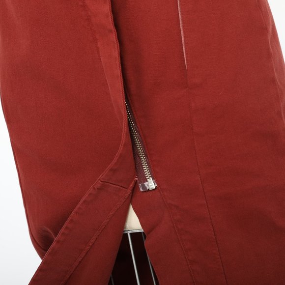 Double Agent Dress in Oxblood - Picture 3 of 3